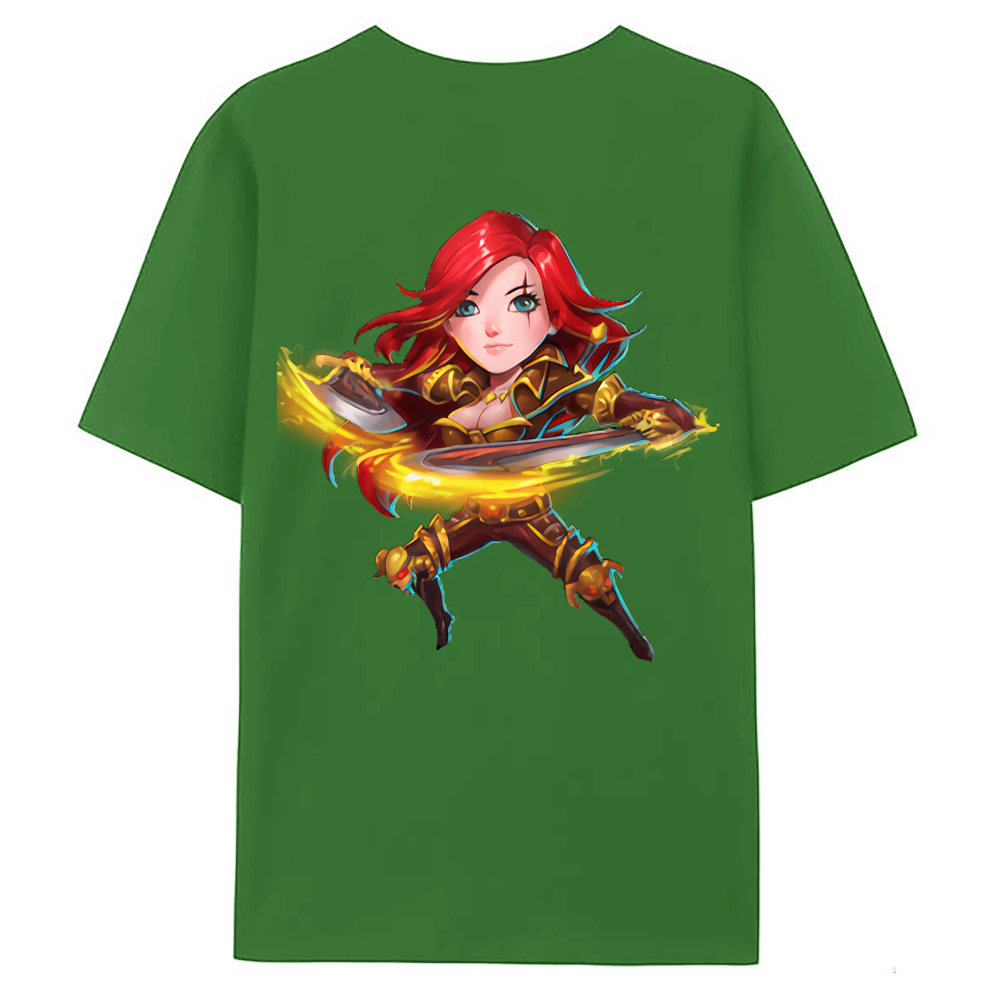 （画像用） リーグ・オブ・レジェンド League of Legends LOL レディース半袖Tシャツ(バックプリント)
